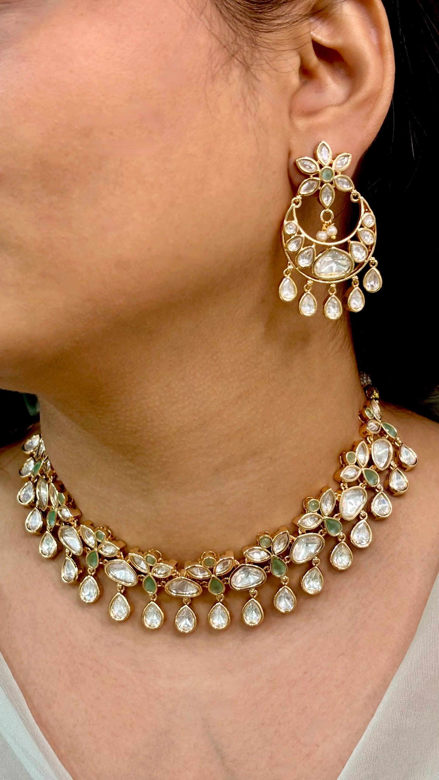Timeless Kundan & Polki Necklace Set