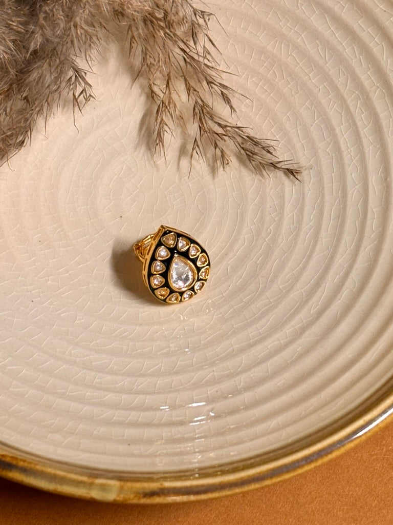 Mughal Jewel Kundan Ring
