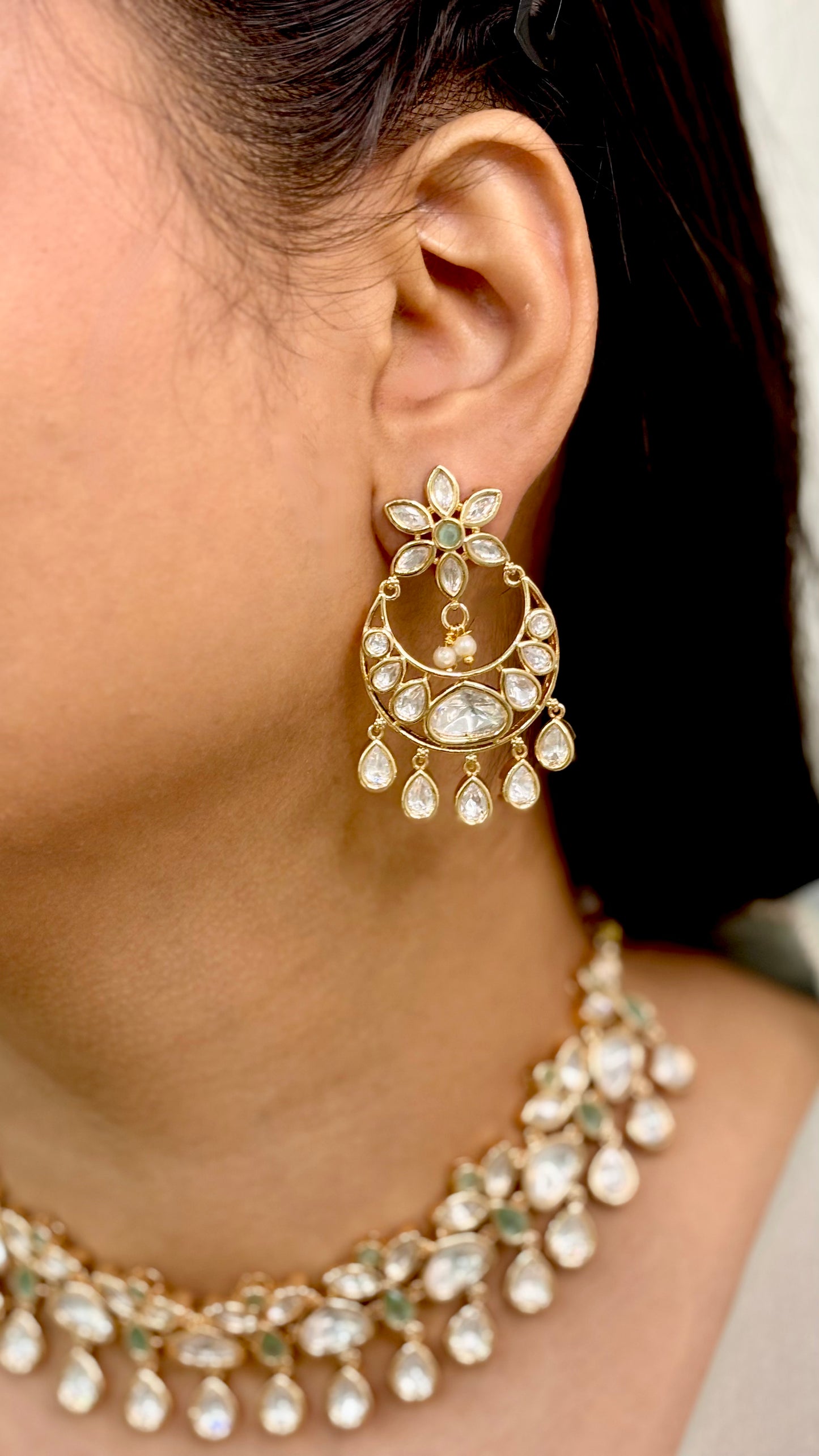 Timeless Kundan & Polki Necklace Set
