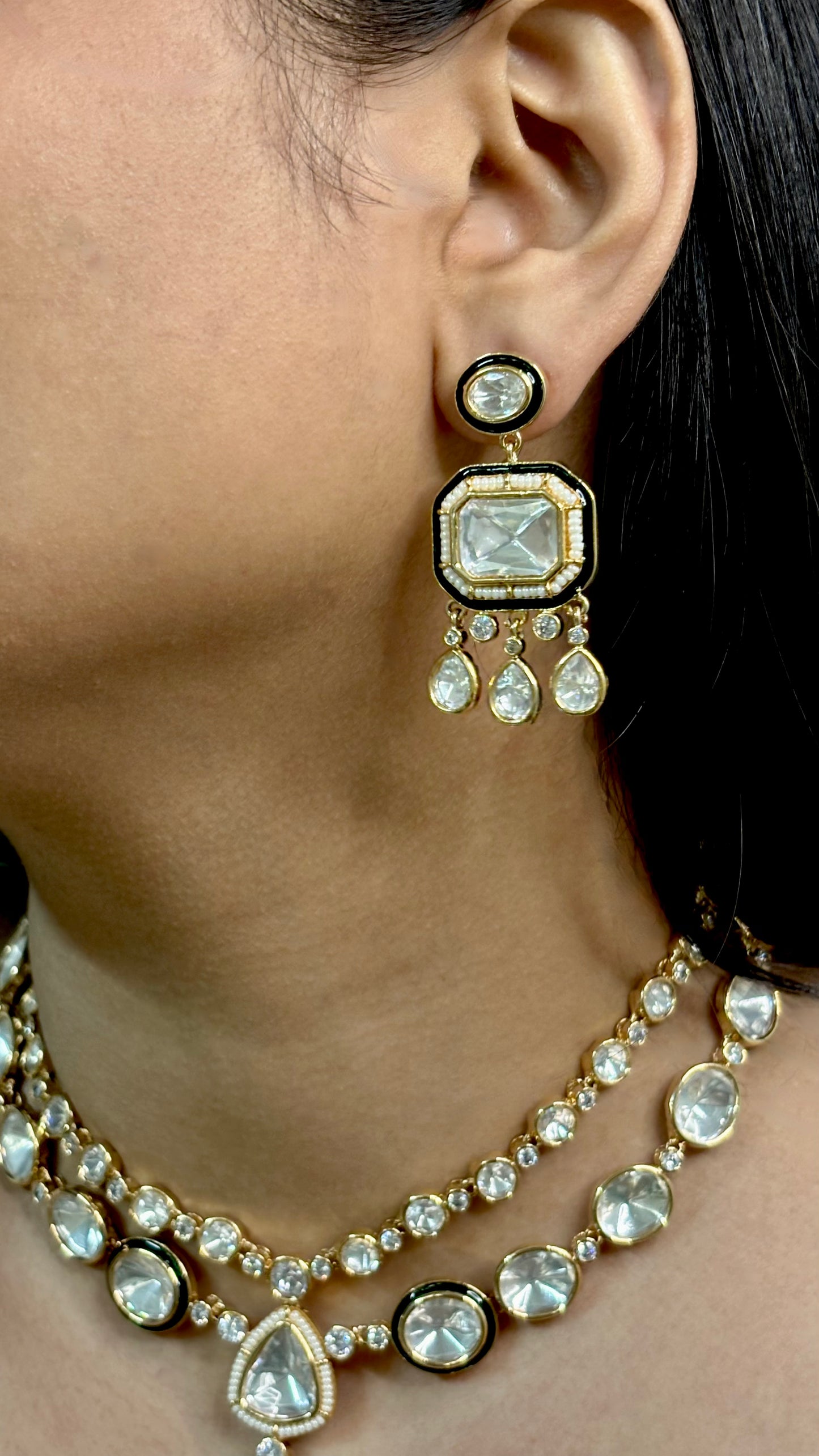 Royal Radiance Polki & Kundan Choker Set