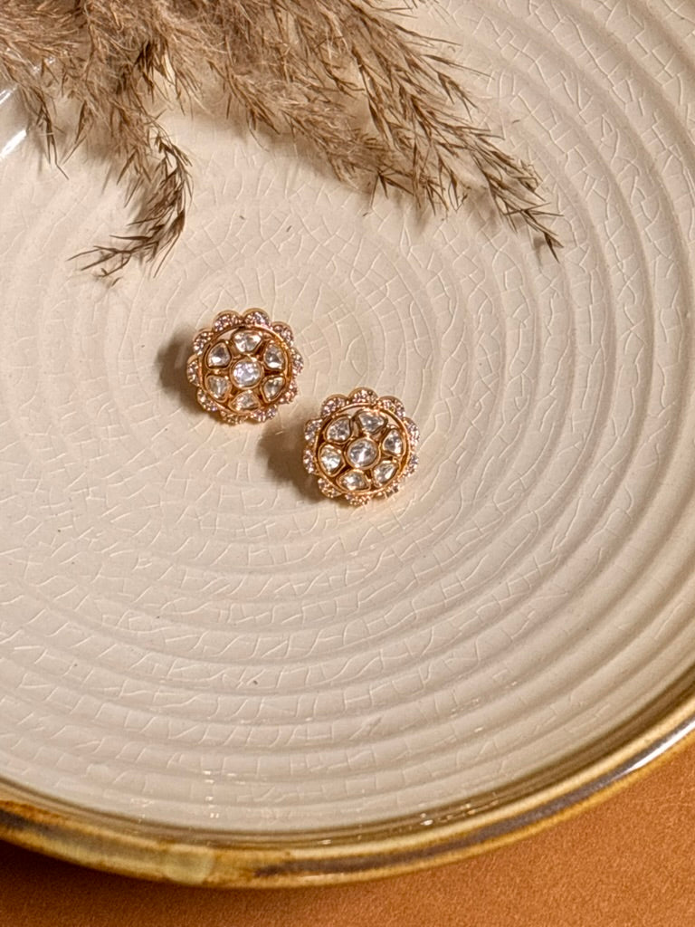 Opulent Charm Kundan Studs