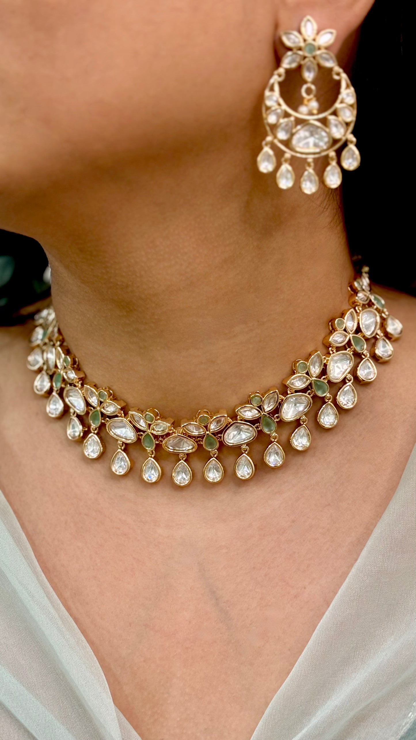 Timeless Kundan & Polki Necklace Set