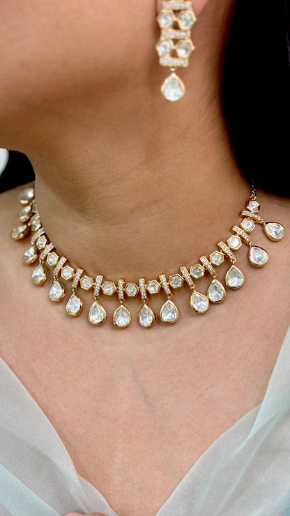 Classic Polki & Kundan Necklace