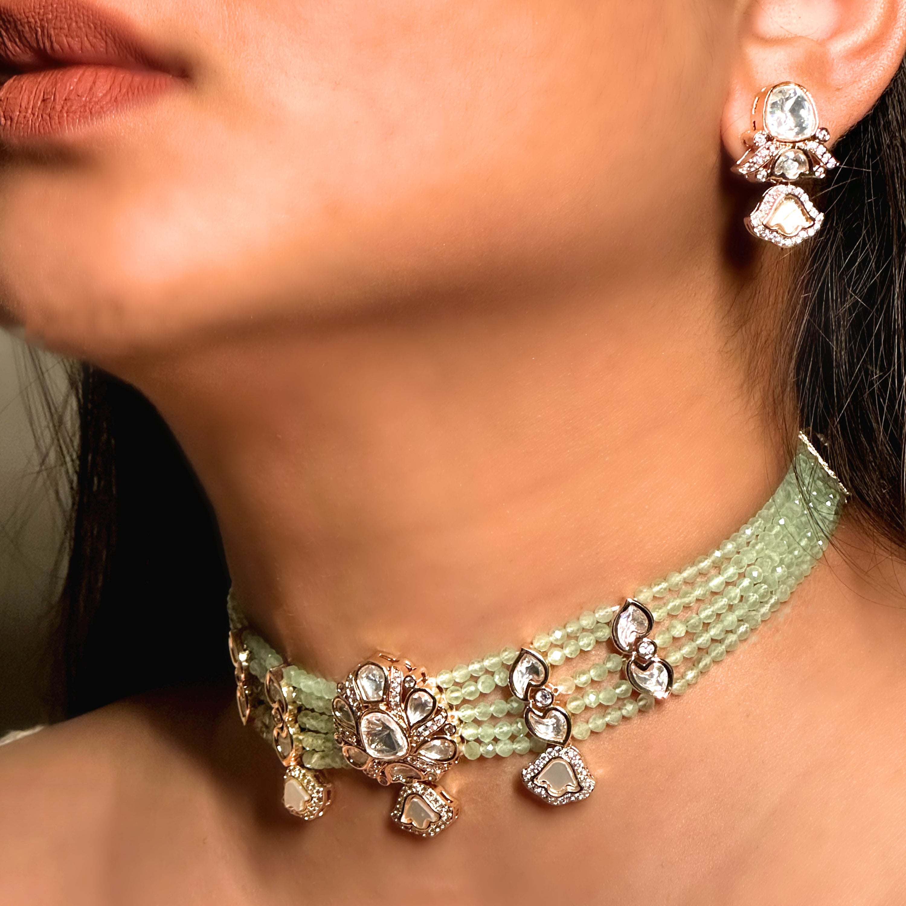 Zahra Kundan Polki Choker