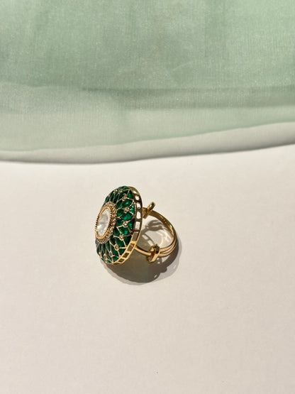 Zarima Emerald ring