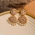 Timeless Plain Polki & Kundan Danglers