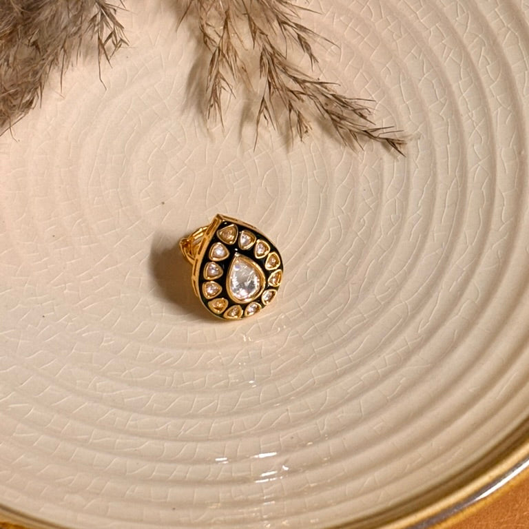 Mughal Jewel Kundan Ring