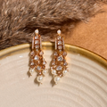 Simple Classic Polki Danglers