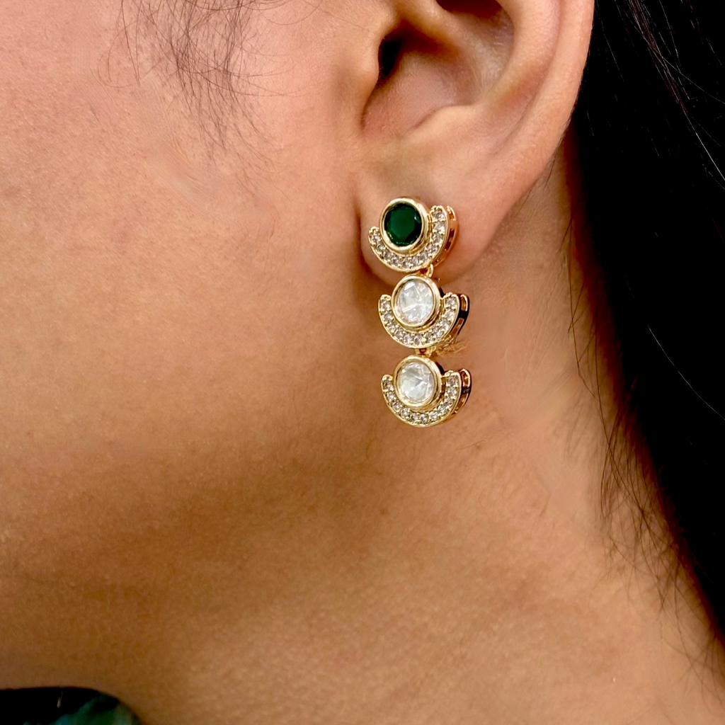 Elegant Essence Polki & Kundan Choker Set