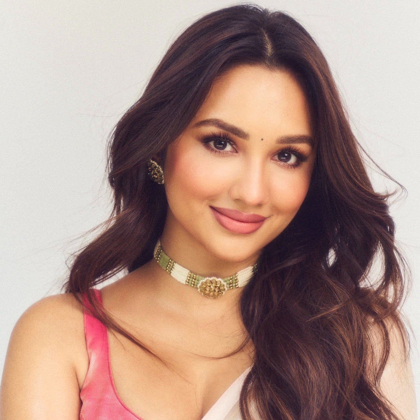 Serene Light Green Kundan Choker Set