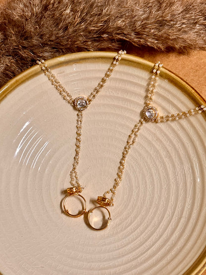 Opulent Charm Kundan Haathphool