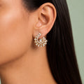 Minimalist Plain Polki Earring