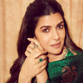 Mughal Green Kundan Ring