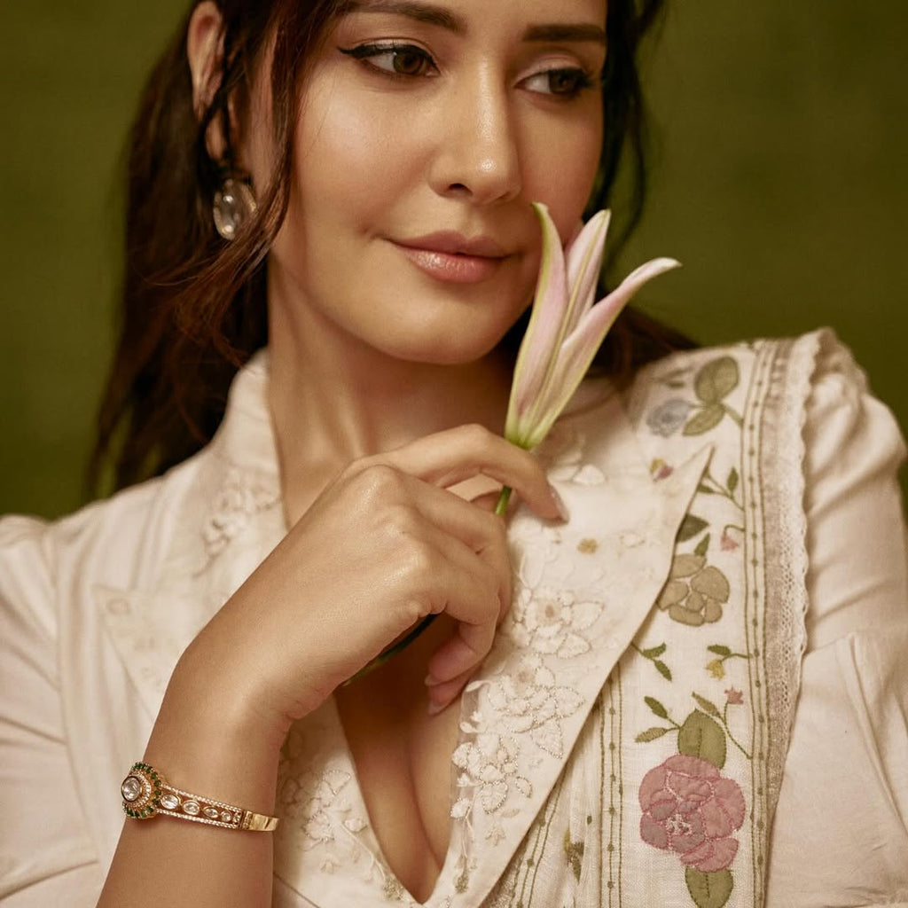 Nawabi Classic Kundan Kada
