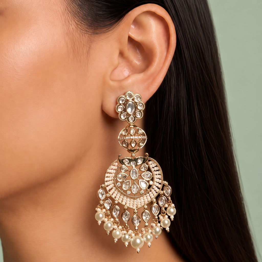 Timeless long earring