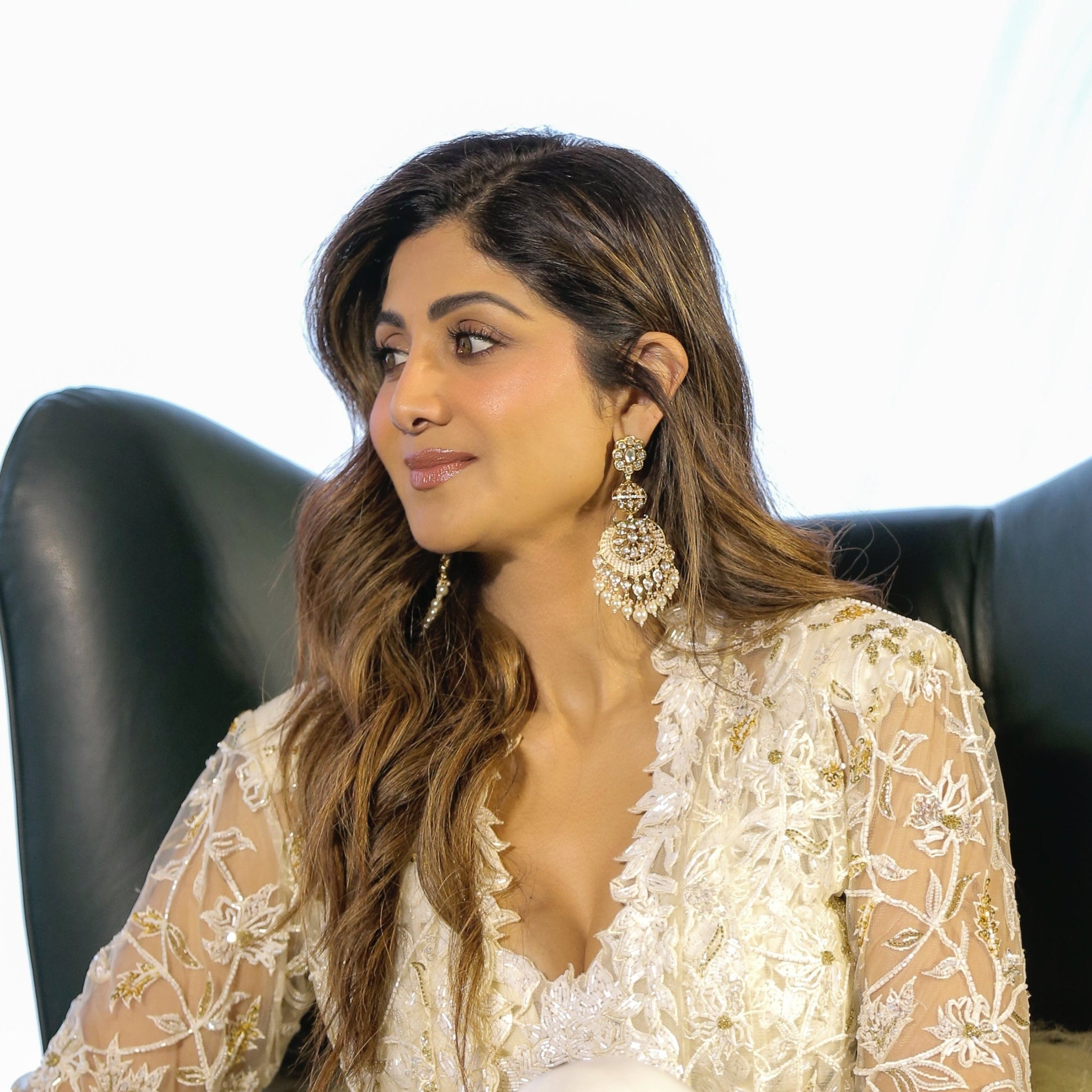 Timeless long earring